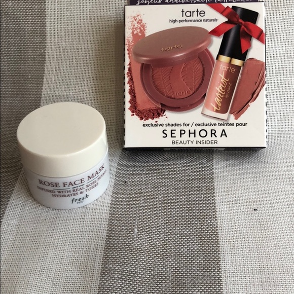 tarte Other - Tarte blush paaarty and lip paint in birthday suit